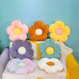 Fresh Colorful Pastel Flower Plush Toy Cushion Flowers - Tophatter Daily Deals