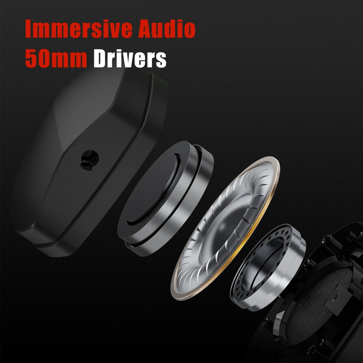 Wireless Gaming Headset With Mic Active Noise Cancellation - Tophatter Daily Deals