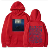 Warm Men’s Hoodie - Slim Fleece Polyester, Urban Street Red - Tophatter Daily Deals