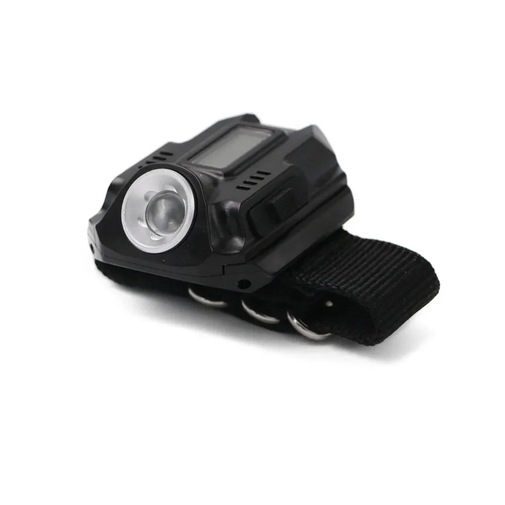 Portable Wrist Light USB Rechargeable Tactical LED Handsfree - Tophatter Daily Deals