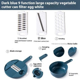 9 in 1 Multi-functional Vegetable Chopper Vegetable Choppers - Tophatter Daily Deals