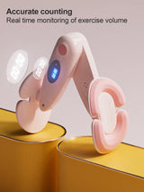 LED Counting Pelvic Floor Leg Clamp Trainer Pink Fitness - Tophatter Daily Deals