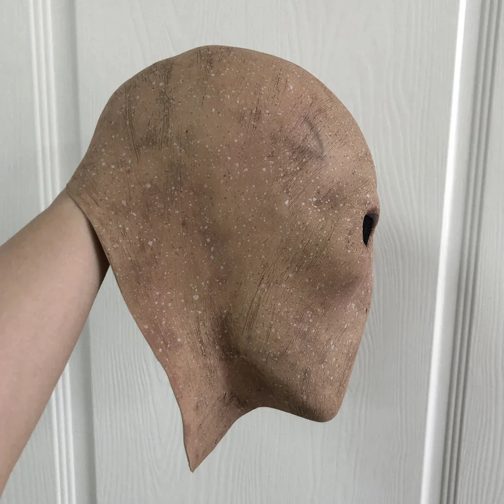 Slenderman Mask Latex Faceless Horror Halloween Costume - Tophatter Daily Deals