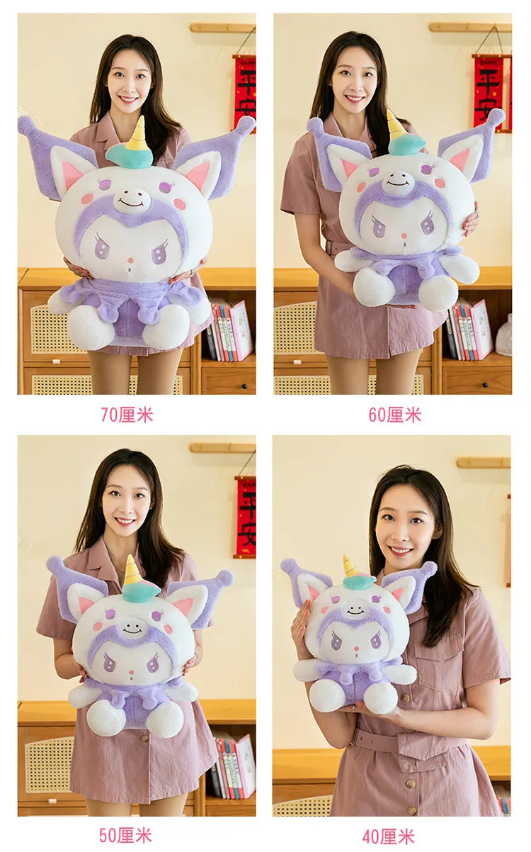 Sanrio Kuromi Unicorn Plush Toy Anime - Tophatter Daily Deals
