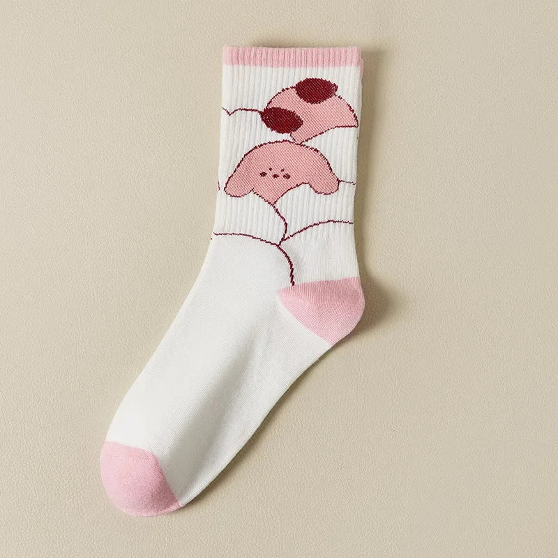Kirby Kawaii Pink Socks Kirby C One Size Anime - Tophatter Daily Deals
