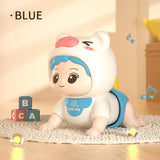 Baby Crawling Guide Toy Newborn Sensory Toys Music Aid Blue - Tophatter Daily Deals