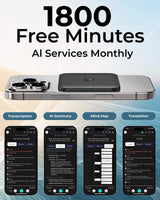 AI Voice Recorder 64GB With Transcription And Translation - Tophatter Daily Deals