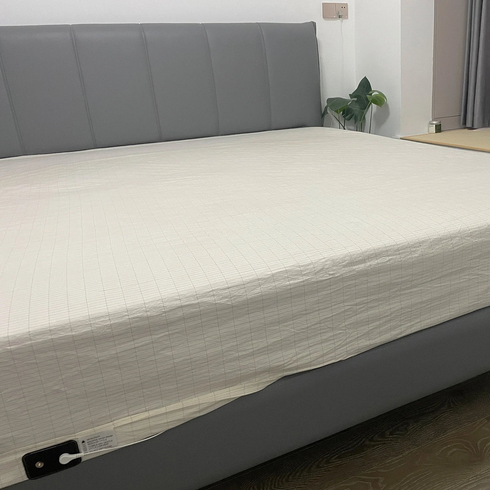 Earthing Fitted Sheet Grounding Silver Fiber Mattress - Tophatter Daily Deals