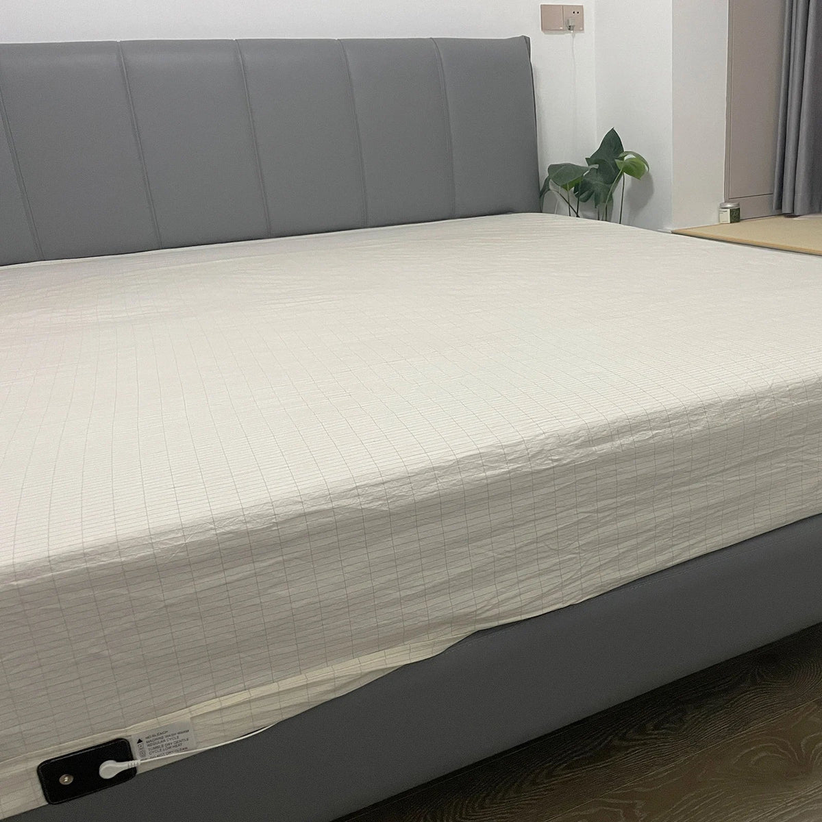 Earthing Fitted Sheet Grounding Silver Fiber Mattress - Tophatter Daily Deals