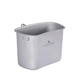 Titanium Camping Cooking Mess Set Grey Camp Cooking - Tophatter Daily Deals