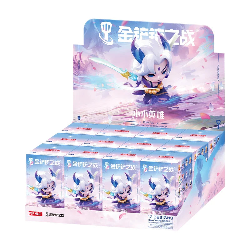 Genuine Pop Mart Fight For the Golden Spatula Chibi Series Figure Blind Box Full Set of 12 Boxes Mythical - Tophatter Daily Deals