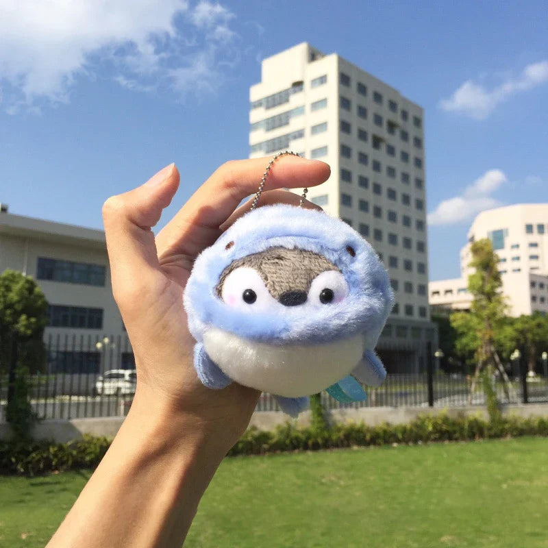 Penguin Ebi Fried Shrimp Prawn Plush Keychain 10cm Whale Food - Tophatter Daily Deals