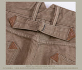 Durable Relaxed Men's Straight Jeans - Loose Selvedge Casual - Tophatter Daily Deals