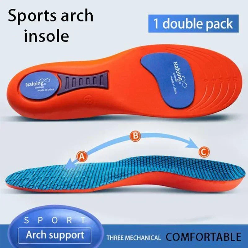 Sport Insoles Shock Absorption Orthotic Shoe Inserts Plantar Fascia Insole - Tophatter Daily Deals