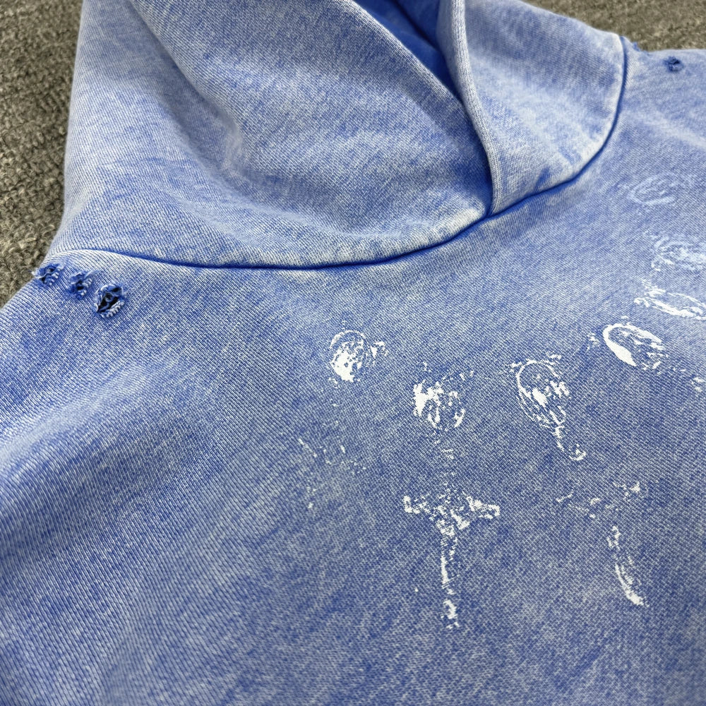 Oversized Men's Hooded Sweatshirt - Washed Cotton Street - Tophatter Daily Deals