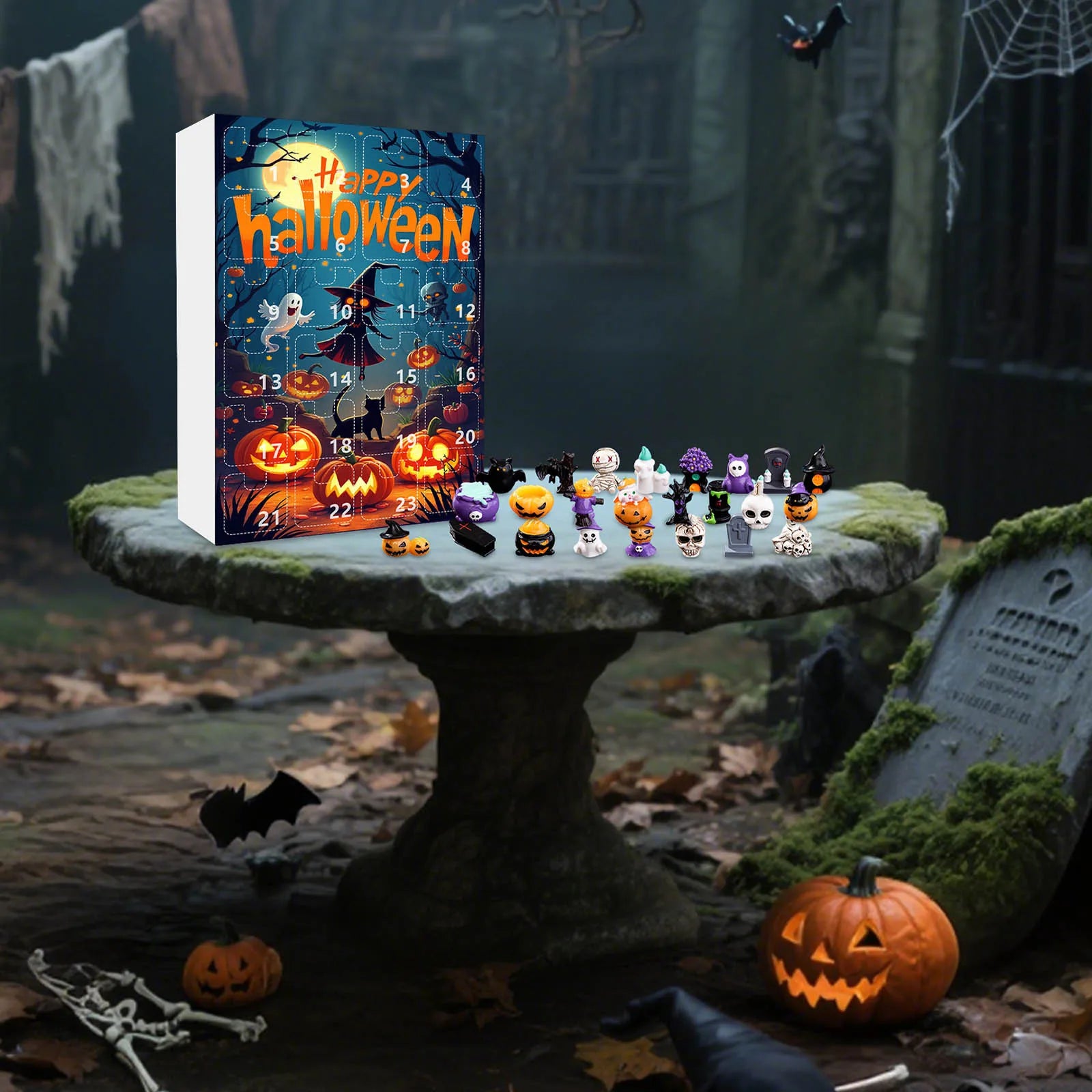Halloween Advent Calendar 24 Day Non Candy Surprise Gifts - Tophatter Daily Deals