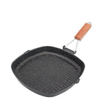 Camping Cookware Frying Pan Black Camp Cooking - Tophatter Daily Deals