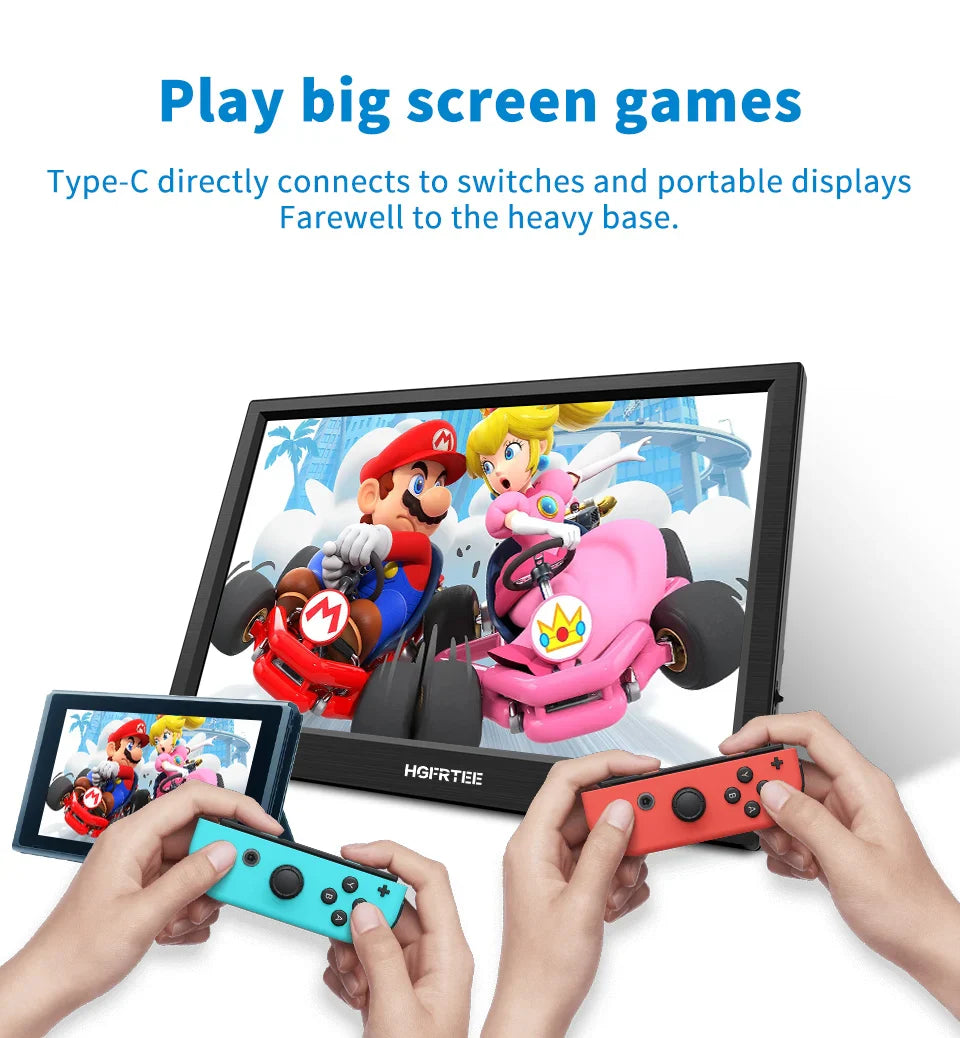 Portable Monitor 11.6 Inch HDMI Gaming Second Screen - Tophatter Daily Deals