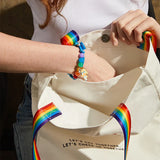Genuine Pop Mart Crybaby Cheer Up, Baby! Series - Rainbow Canvas Bag Anime - Tophatter Daily Deals