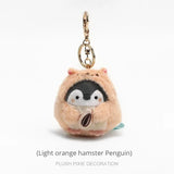 Bag Charm Penguin Keychain Oatmeal Animals - Tophatter Daily Deals