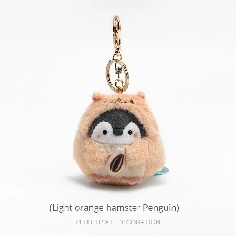 Bag Charm Penguin Keychain Oatmeal Animals - Tophatter Daily Deals