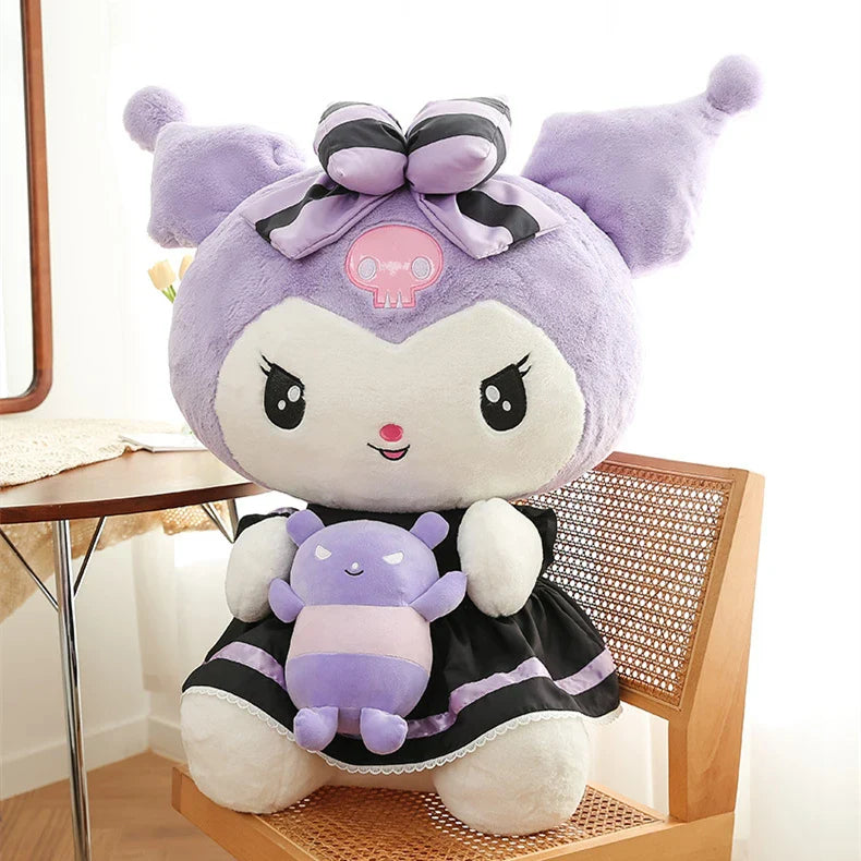 Kawaii Sanrio Purple Kuromi Cute Little Devil Plush Toy Anime - Tophatter Daily Deals