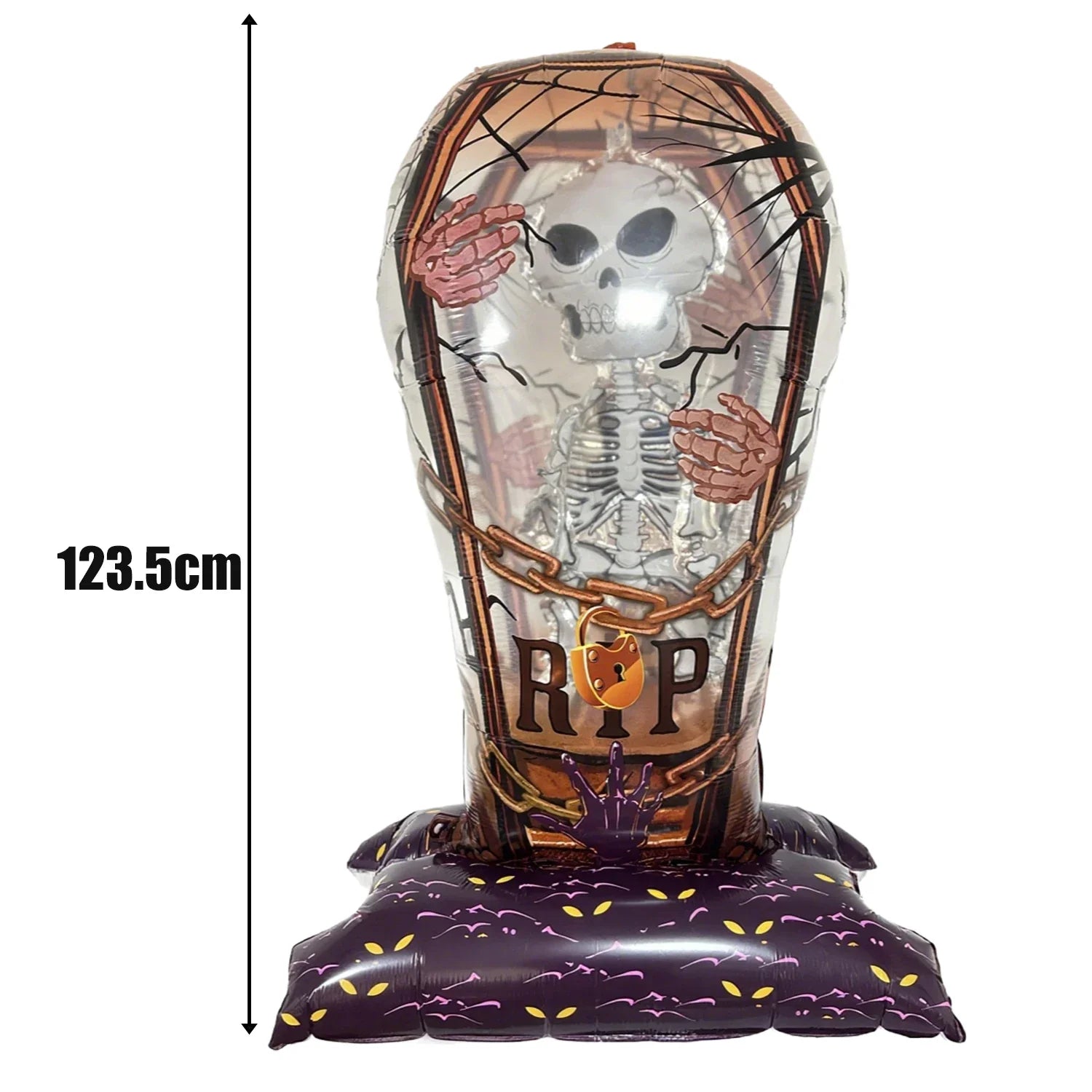 Halloween Balloons Giant Foil Standee Party Decor 2025 18 As the picture shows - Tophatter Daily Deals