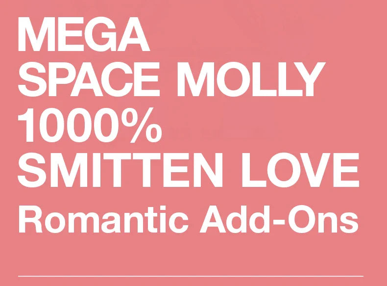 Genuine Pop Mart Mega Space Molly 1000% Smitten Love Limited Edition Figure Outer Space - Tophatter Daily Deals