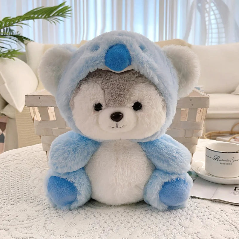 Dog Anime Cosplay Dinosaur Pig Koala Husky Plush Toy Blue Animals - Tophatter Daily Deals