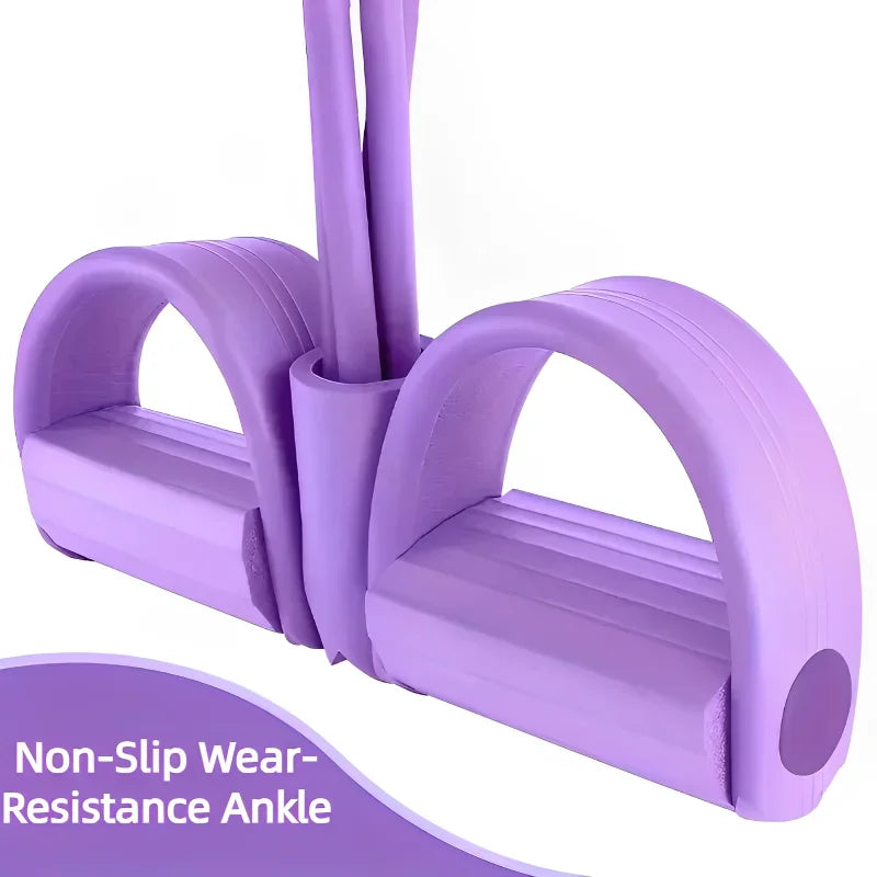 Multi-Functional Household Fitness Equipment for abdominal Strengthening Elastic Band Fitness & Exercise - Tophatter Daily Deals