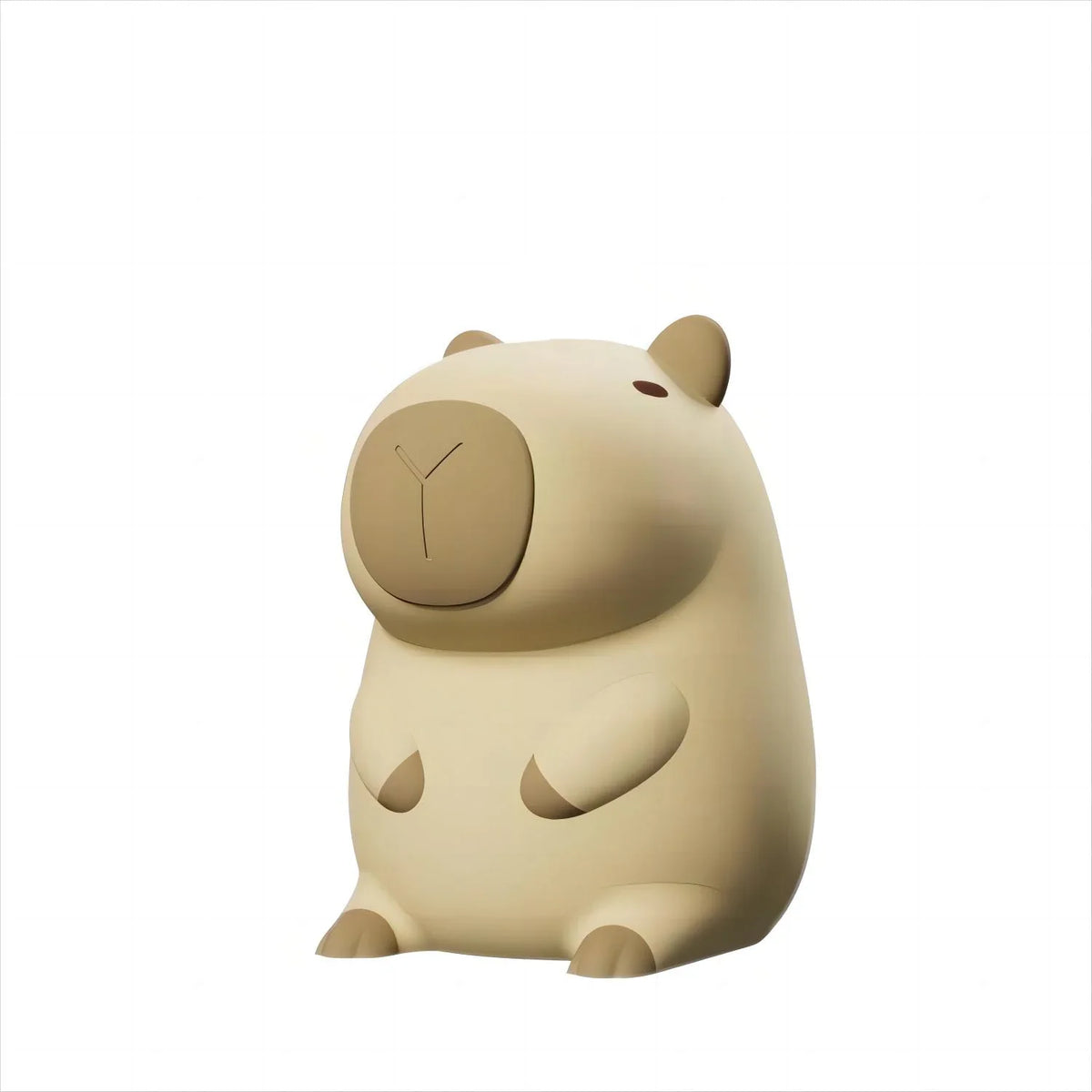 Capybara Silicone Night Light USB Rechargeable Timing Dimming Blue Animals - Tophatter Daily Deals