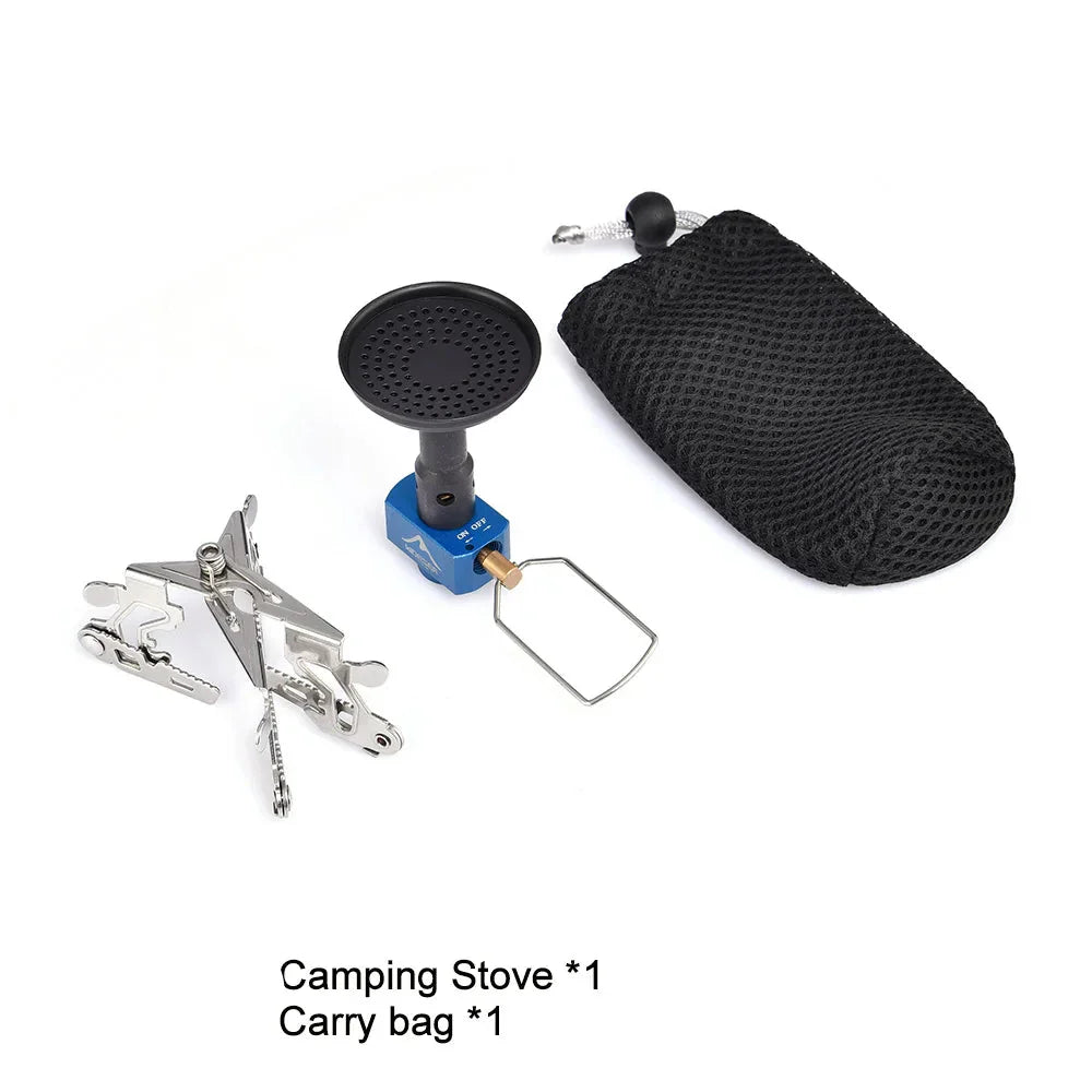 3300W Camping Gas Burner Silver Camp Cooking - Tophatter Daily Deals