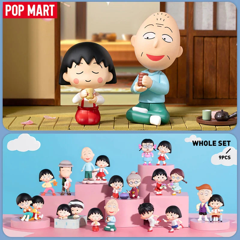 Genuine Pop Mart Chibi Maruko Chan's The Time With You Series Figure Blind Box Anime - Tophatter Daily Deals