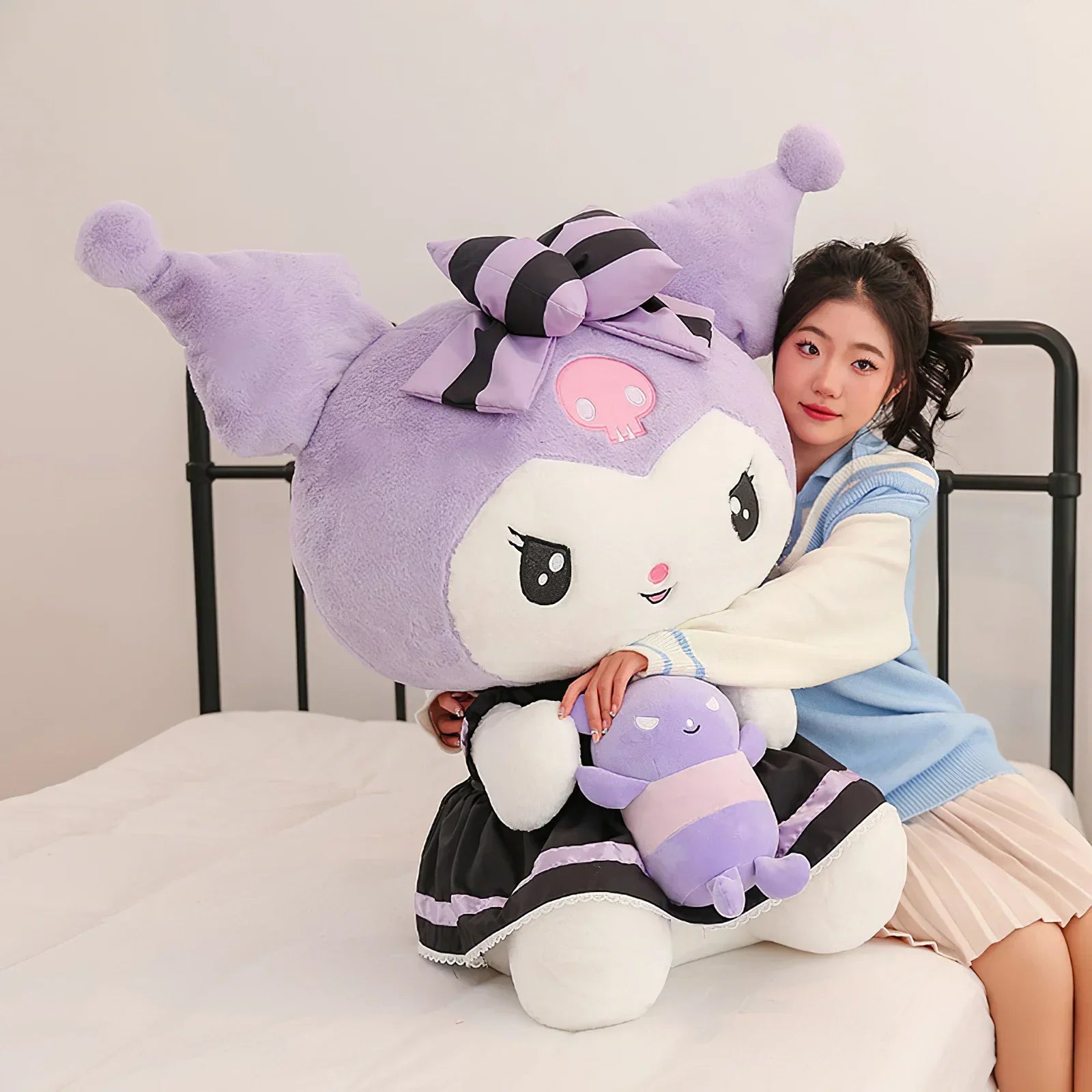 Kawaii Sanrio Purple Kuromi Cute Little Devil Plush Toy Anime - Tophatter Daily Deals