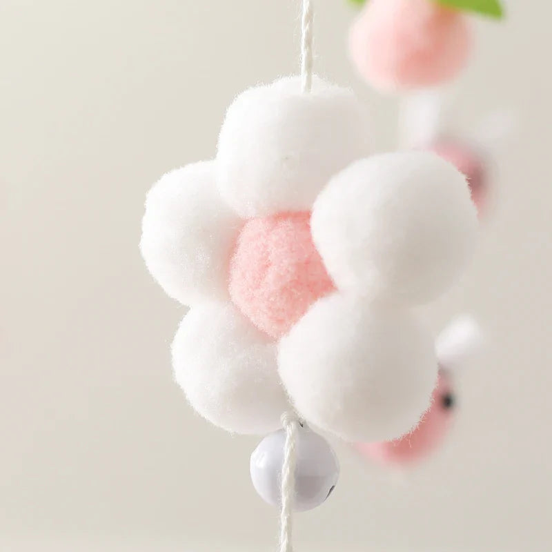 Baby Crib Mobile Wooden Musical Newborn Sensory Toys - Tophatter Daily Deals