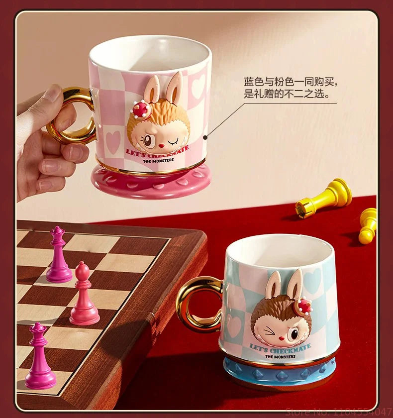 Genuine Pop Mart The Monsters Labubu 'Let's Checkmate' Series Mug Mythical - Tophatter Daily Deals
