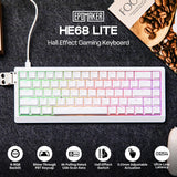 Mechanical 65 Percent Magnetic Wired Keyboard RGB Backlit - Tophatter Daily Deals