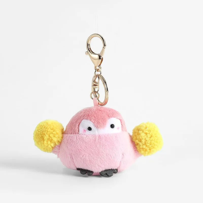 Bag Charm Penguin Keychain Pink Animals - Tophatter Daily Deals