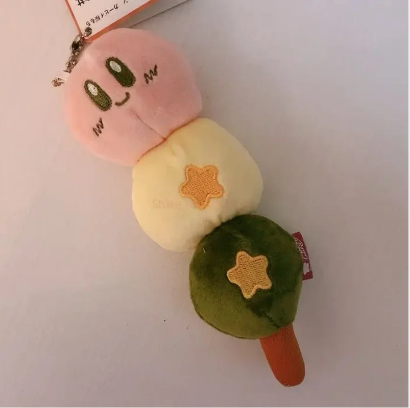 Bandai Kirby Plush Keychain - Sakura Mochi & Dango Anime - Tophatter Daily Deals