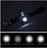 Portable Wrist Light USB Rechargeable Tactical LED Handsfree - Tophatter Daily Deals