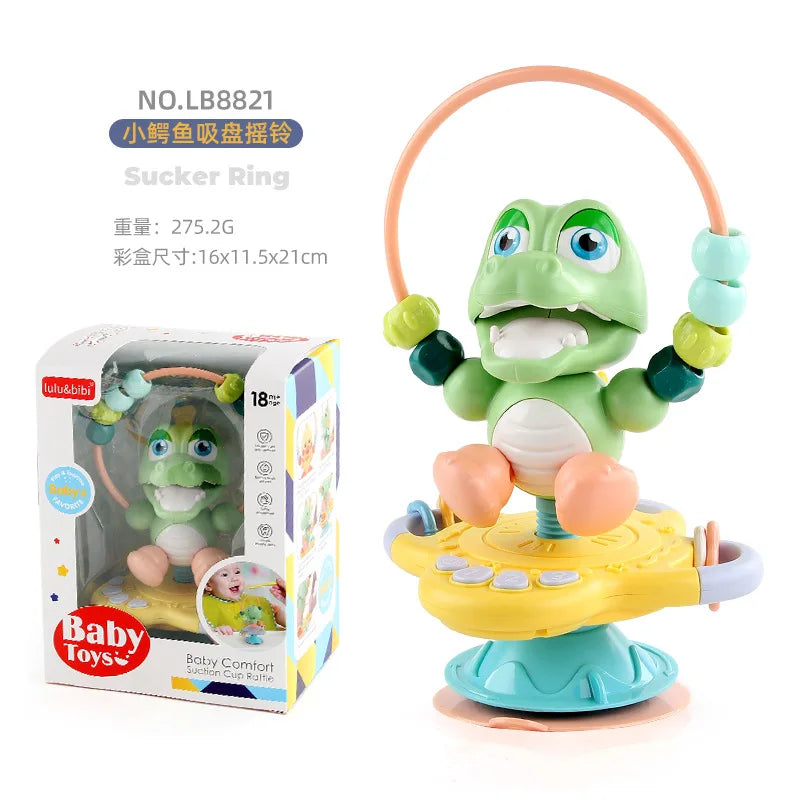 Baby Soothing Rattle Suction Cup Newborn Sensory Toys LB8821 - Tophatter Daily Deals