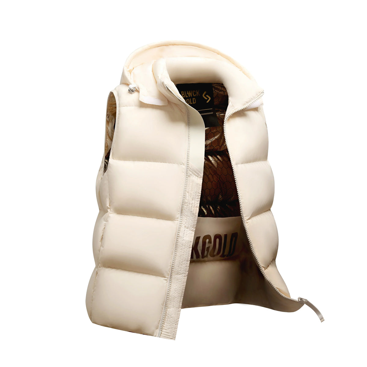 Warm Men's Down Vest - Boxy Quilted, Cotton Blend, Autumn - Tophatter Daily Deals
