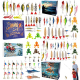 Fishing Advent Calendar 24-Day Christmas Countdown Kit - Tophatter Daily Deals