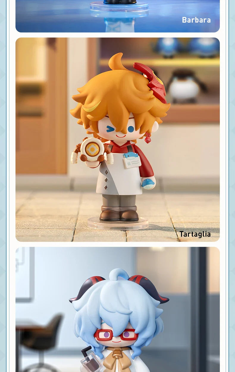 Genuine Pop Mart Genshin Impact Dress-Up Dreams Themed Chibi Series Figures Blind Box Anime - Tophatter Daily Deals
