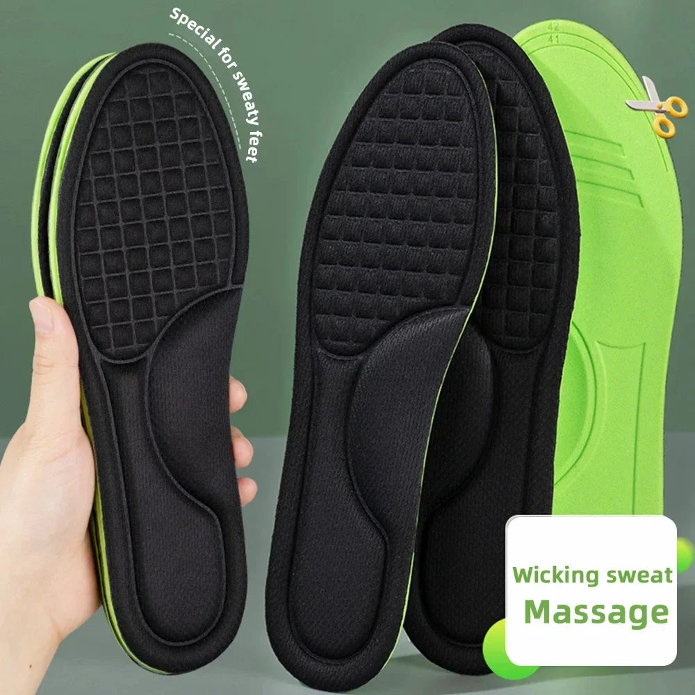 Memory Foam Orthopedic Insoles 12 Pack Antibacterial Plantar Fascia Insole - Tophatter Daily Deals