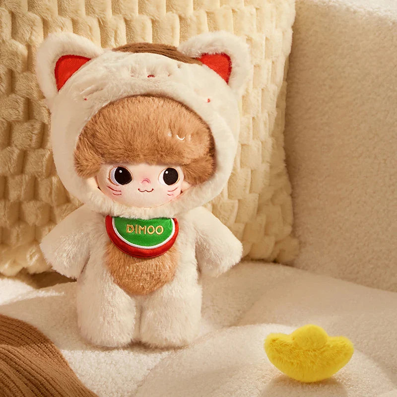 Genuine Pop Mart Dimoo Weaving Wonders Series - 20cm Doll Animals - Tophatter Daily Deals