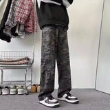 Oversized Men’s Cargo Jeans - Baggy Straight Denim Wear - Tophatter Daily Deals