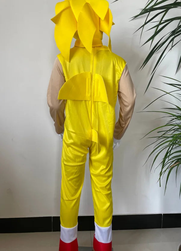 Sonics Cartoon Kids Cosplay Jumpsuit Halloween 2025 Gift - Tophatter Daily Deals