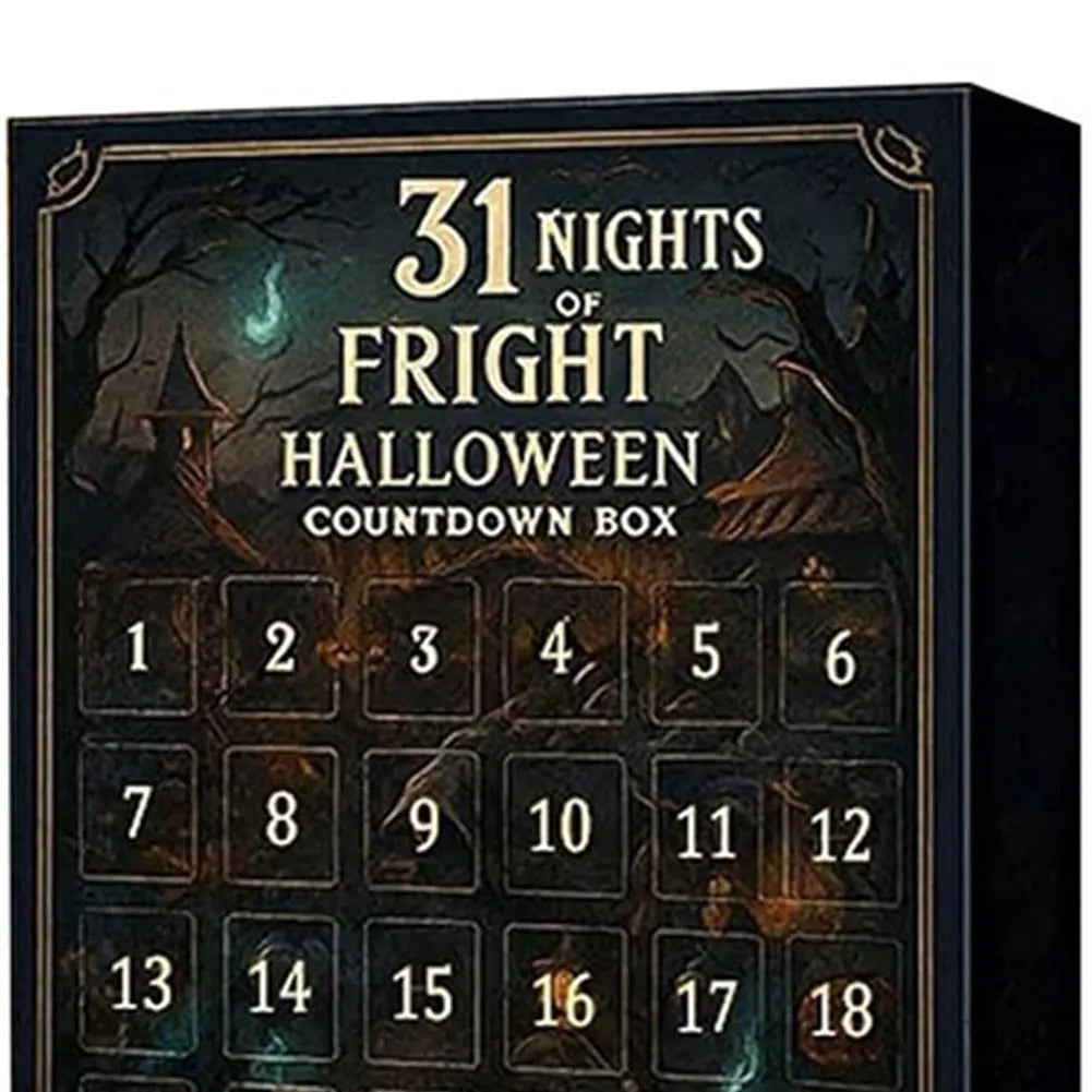 Halloween Advent Calendar 31 Days Collectible Figurines 2025 - Tophatter Daily Deals