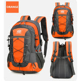 Waterproof Hiking Backpack Orange Backpacks - Tophatter Daily Deals
